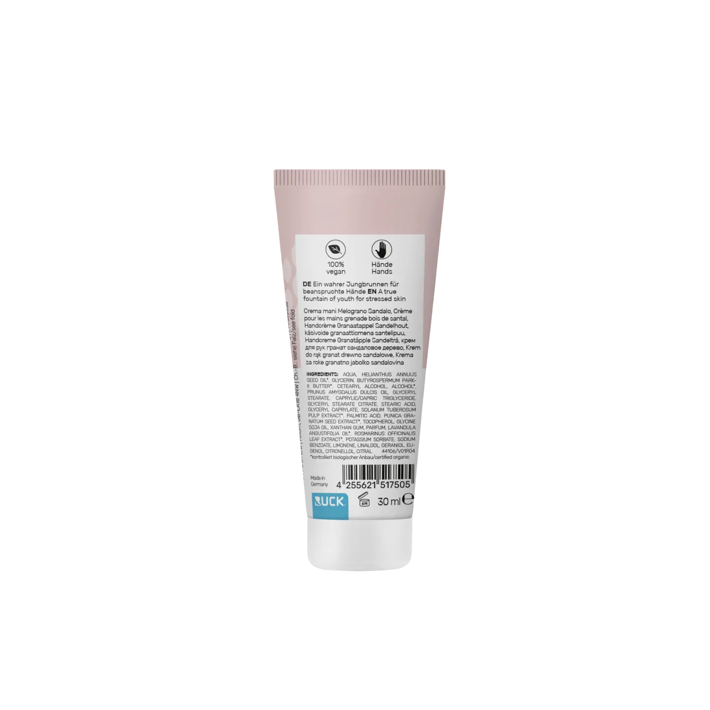 Peclavus hand Handcreme Granatapfel Sandelholz | Anti-Age 30ml