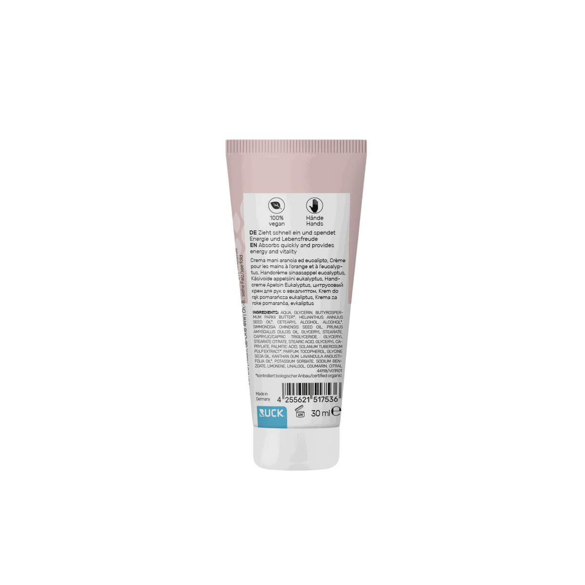 Peclavus hand Handcreme Orange Eukalyptus 30 ml