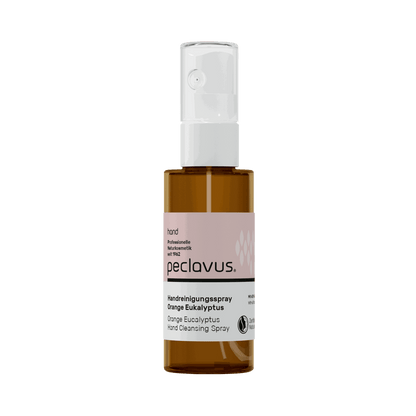 Peclavus hand Handreinigungsspray Orange Eukalyptus 50 ml