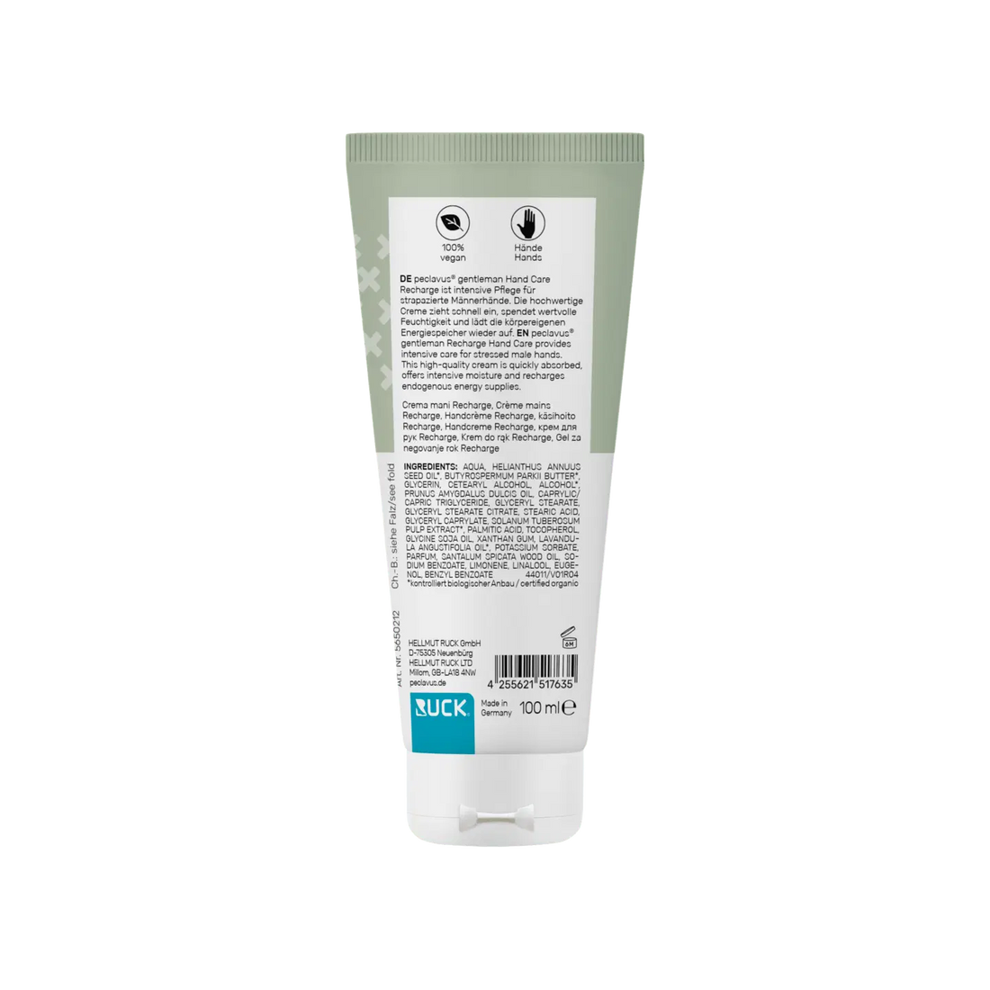 Peclavus gentleman Hand Care Recharge 100ml