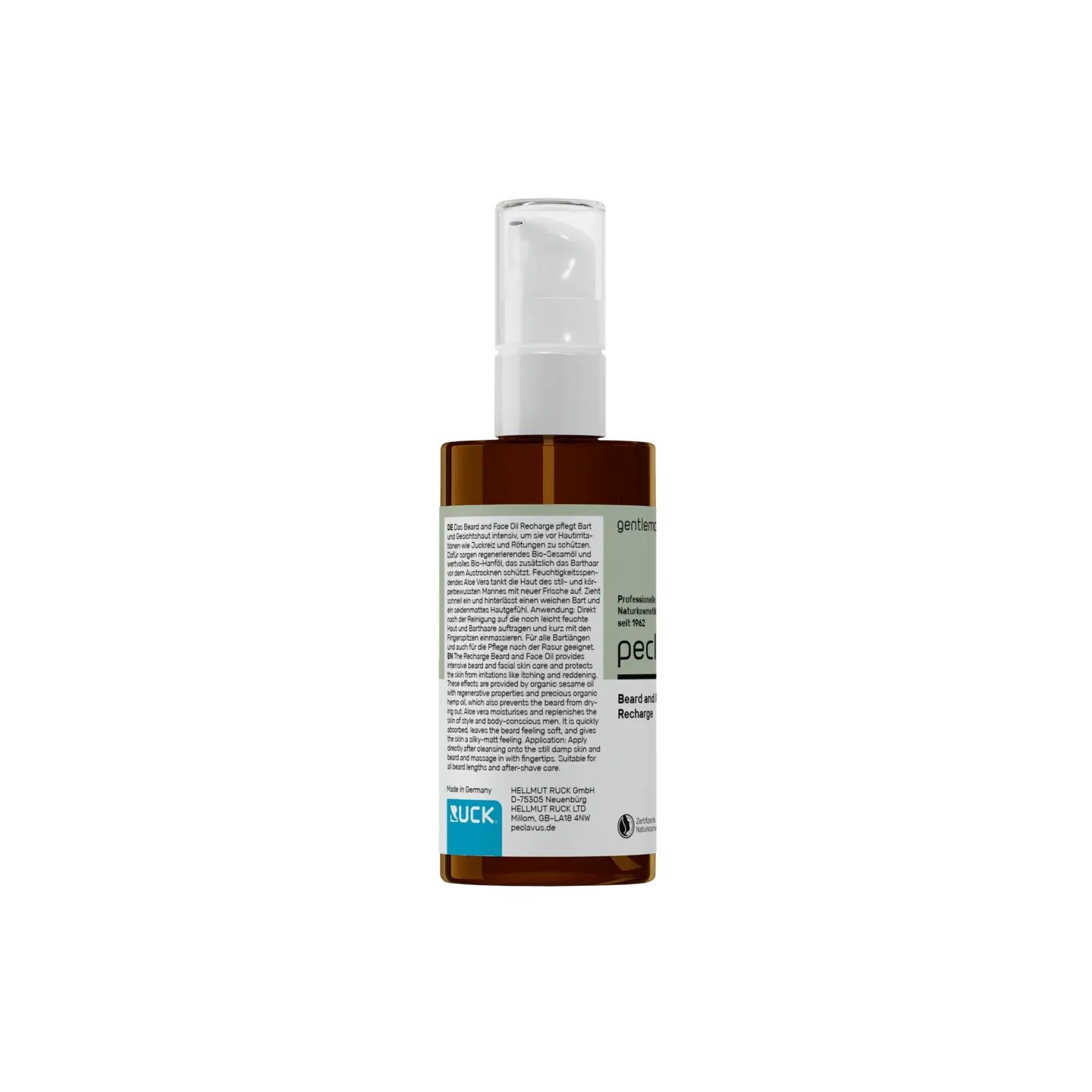 Peclavus gentleman Beard and Face Oil Recharge 100ml