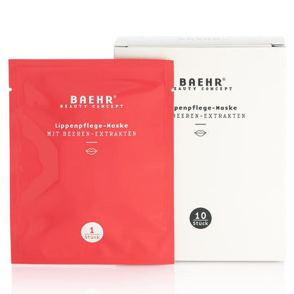 BAEHR BEAUTY CONCEPT Lippenpflege-Maske, 1 Pack (10 Stk.)