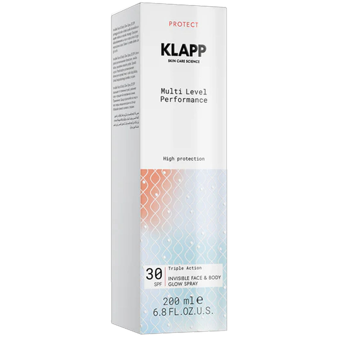 Multi Level Performance Sun Protection Invisible Face &amp; Body Glow Spray SPF 30