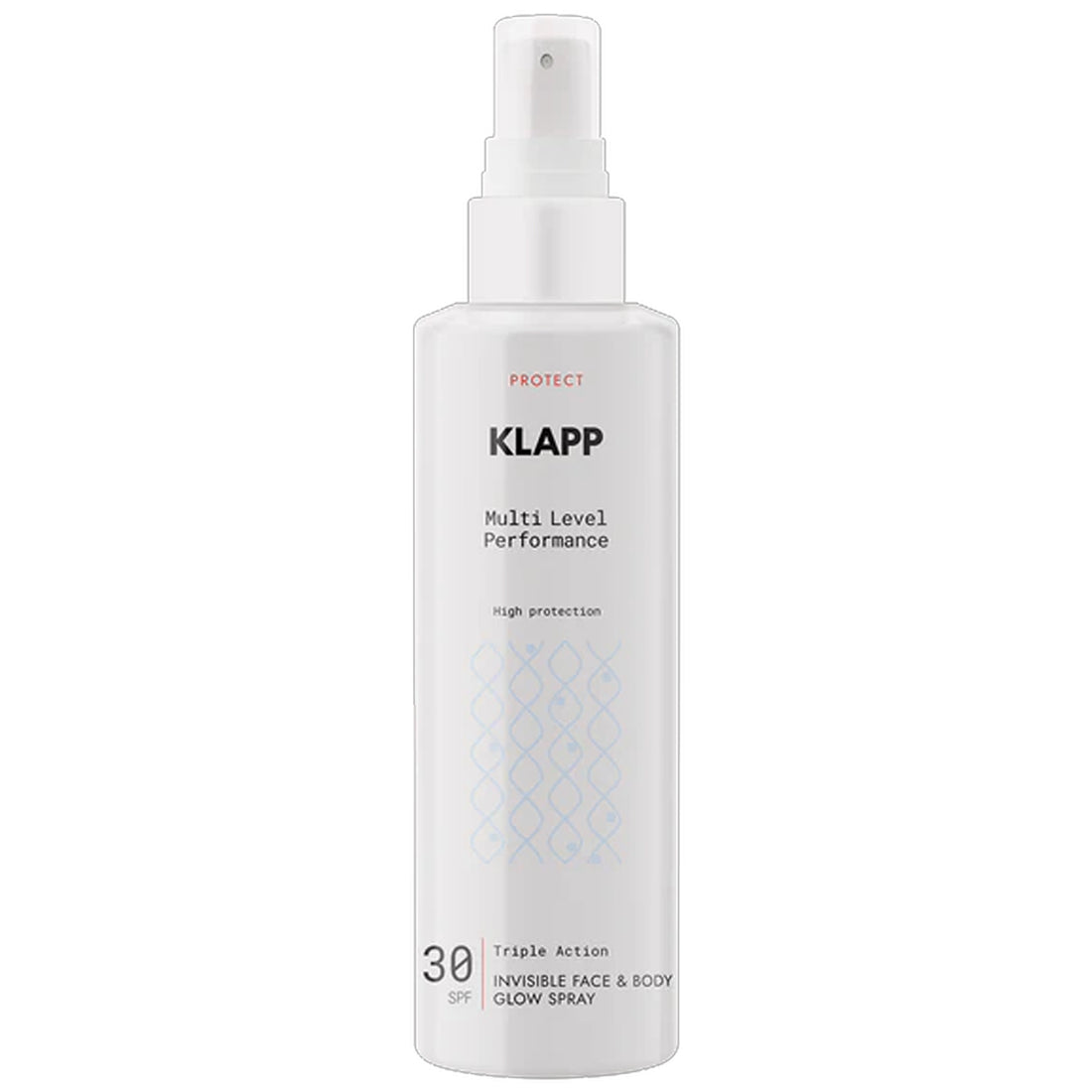 Multi Level Performance Sun Protection Invisible Face &amp; Body Glow Spray SPF 30