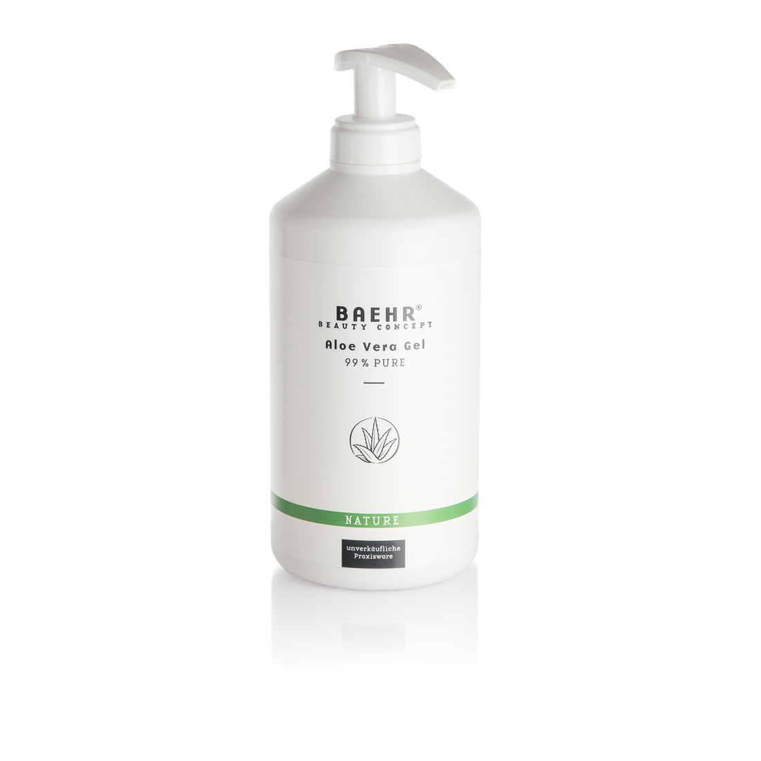 BAEHR BEAUTY CONCEPT Aloe Vera Gel 99 Prozent 500 ml Praxisgröße