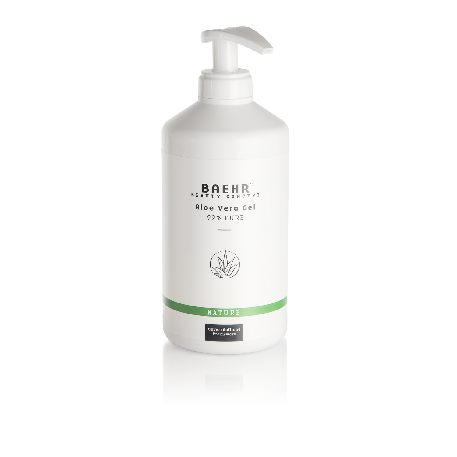 BAEHR BEAUTY CONCEPT Aloe Vera Gel 99 Prozent 500 ml Praxisgröße