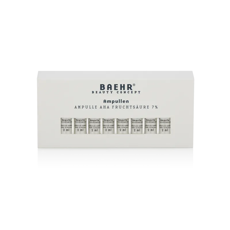 BAEHR BEAUTY CONCEPT Ampulle AHA Fruchtsäure 7 %, 1 Pack (10 Ampullen à 2 ml)