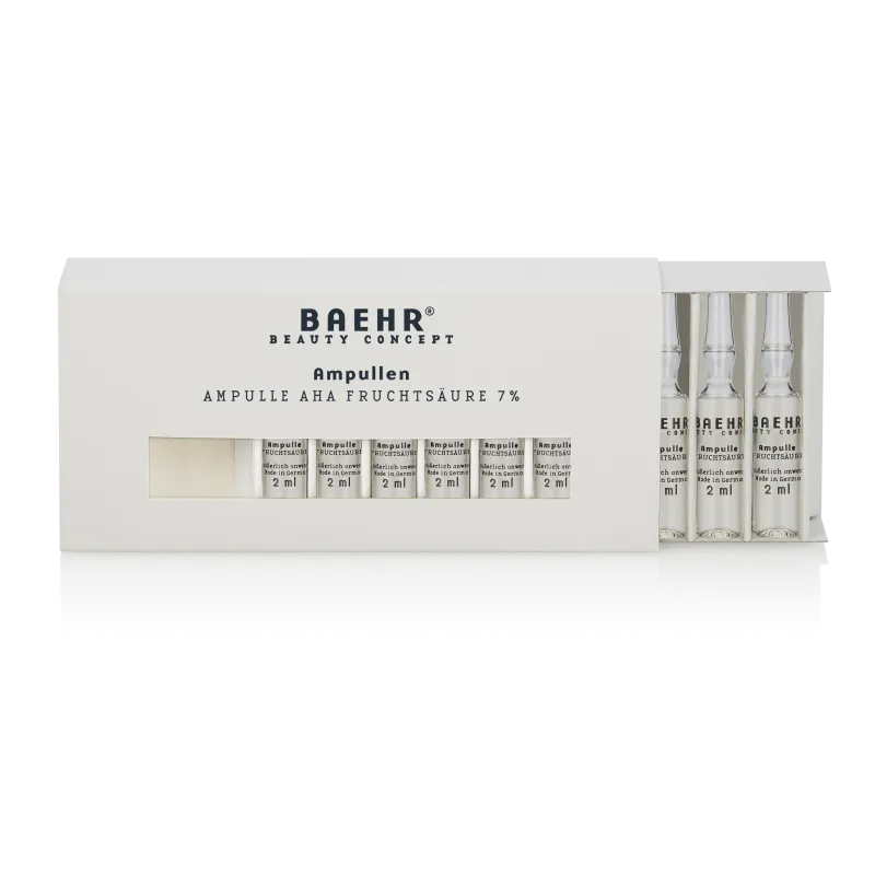 BAEHR BEAUTY CONCEPT Ampulle AHA Fruchtsäure 7 %, 1 Pack (10 Ampullen à 2 ml)