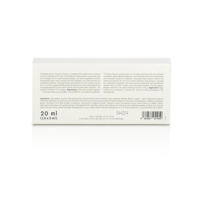 BAEHR BEAUTY CONCEPT Ampulle Beauty Booster, 1 Pack (10 Ampullen à 2 ml)