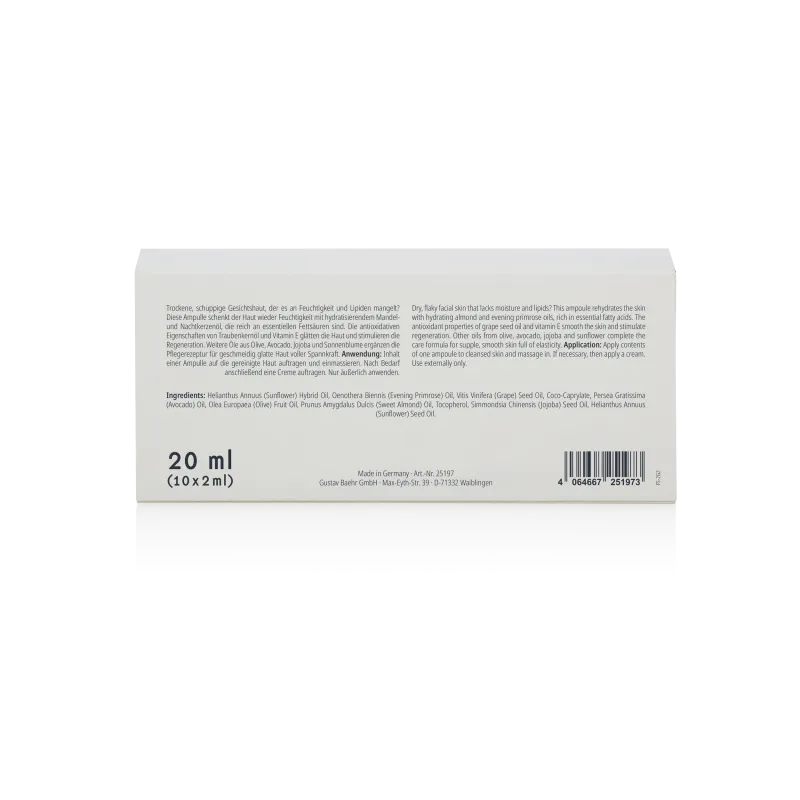 BAEHR BEAUTY CONCEPT Ampulle Nachtkerzenöl 1 Box (10 Ampullen á 2ml)
