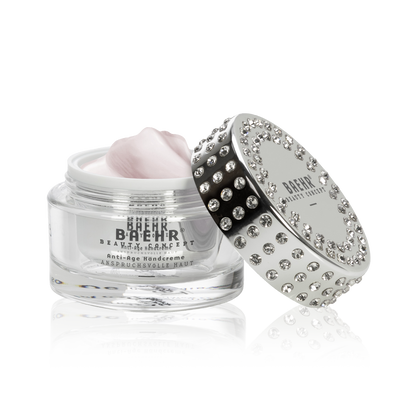 BAEHR Anti-Age Handcreme im Strasstiegel 50 ml – geöffnet