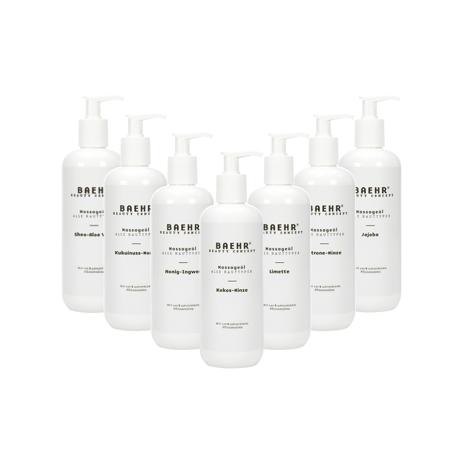 BAEHR Massageöl Pumpflasche 500 ml