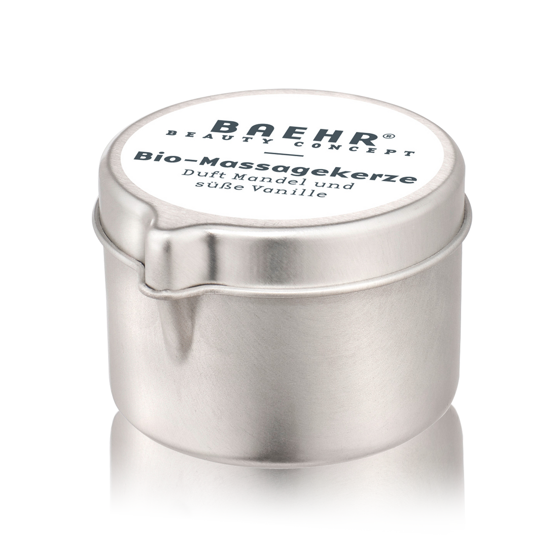 BAEHR Bio-Massagekerze Mandel und süße Vanille 50 ml