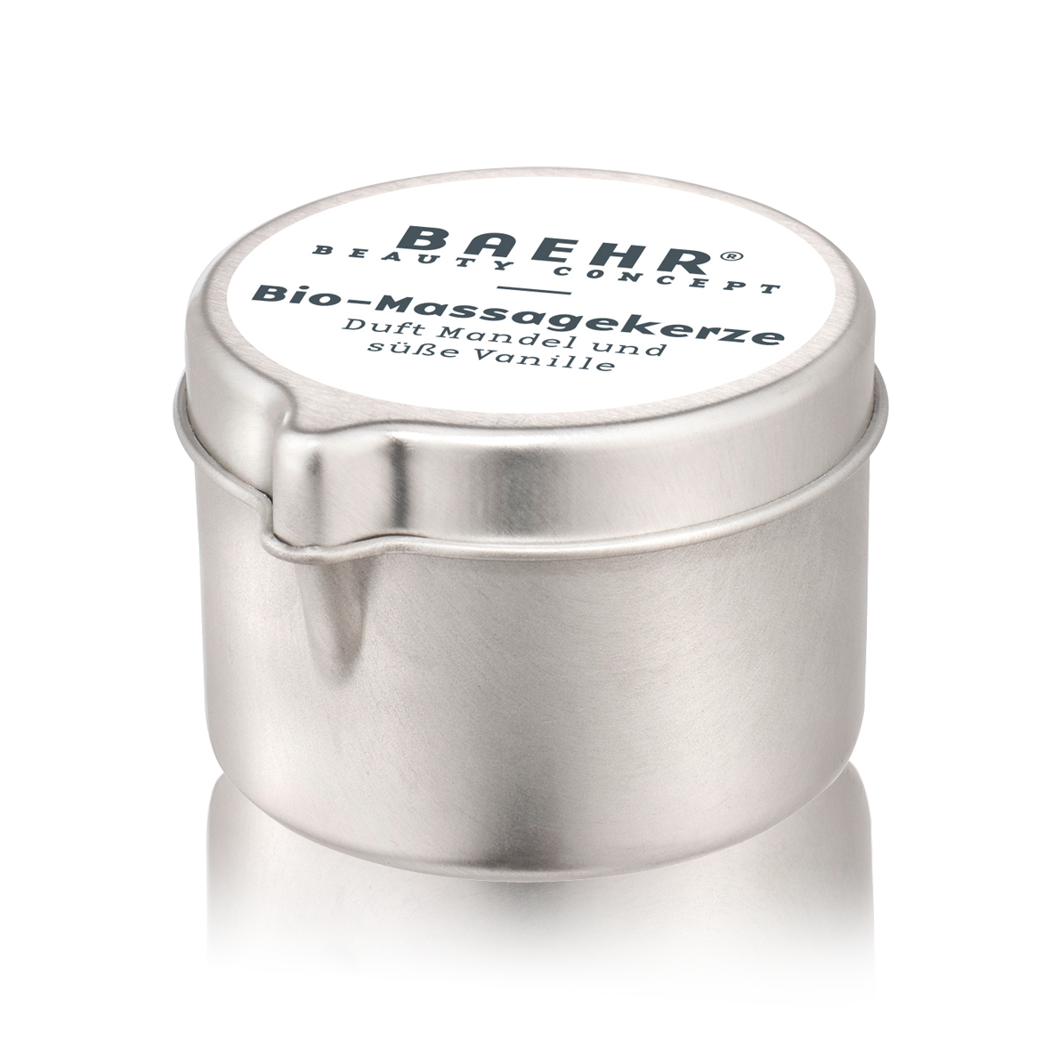 BAEHR Bio-Massagekerze Mandel und süße Vanille 50 ml