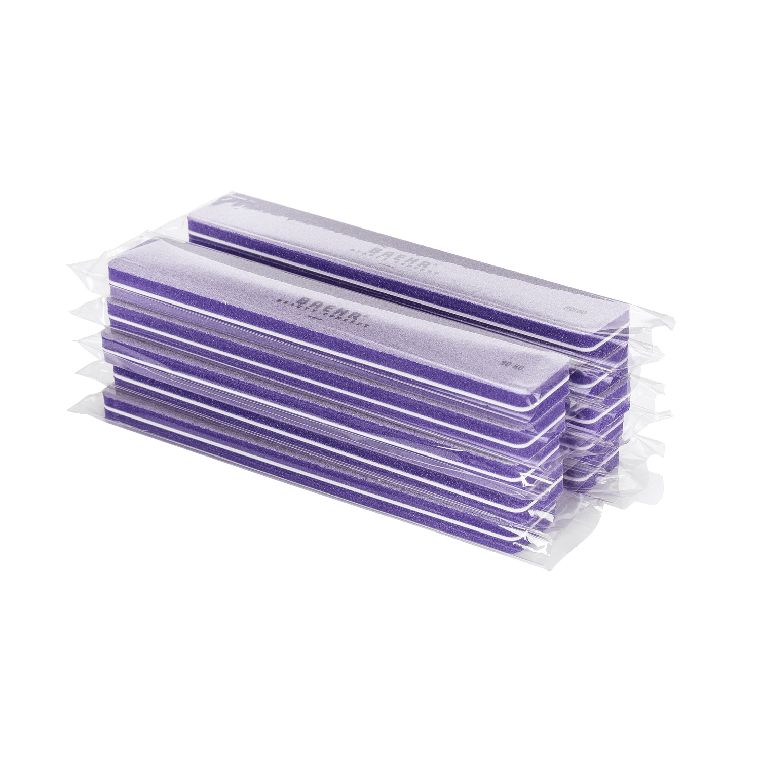 BAEHR BEAUTY CONCEPT Bufferfeile "VIOLETT" Körnung 80/80, 10 Stk.