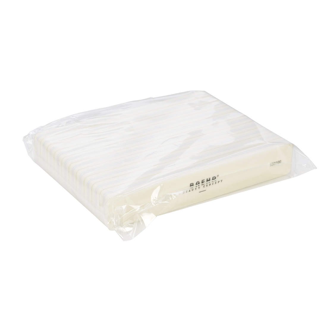 BAEHR BEAUTY CONCEPT Bufferfeile "WEISS" Körnung 100/100, 10 Stk.