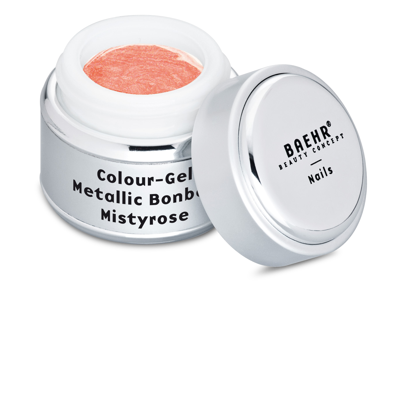 BAEHR BEAUTY CONCEPT Colour-Gel Metallic Bonbon Salmon 5 g