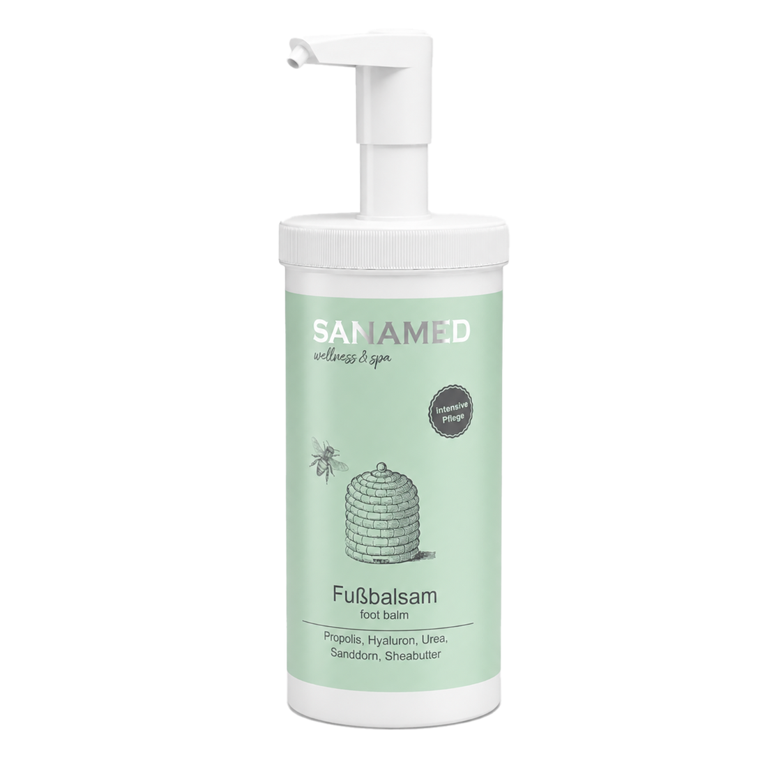 Fußbalsam mit Propolis und Hyaluron, 450 ml