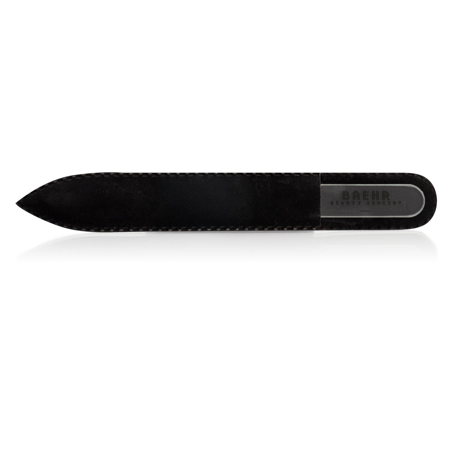 BAEHR BEAUTY CONCEPT Glasnagelfeile mit Logo, 2-seitig, 14 cm