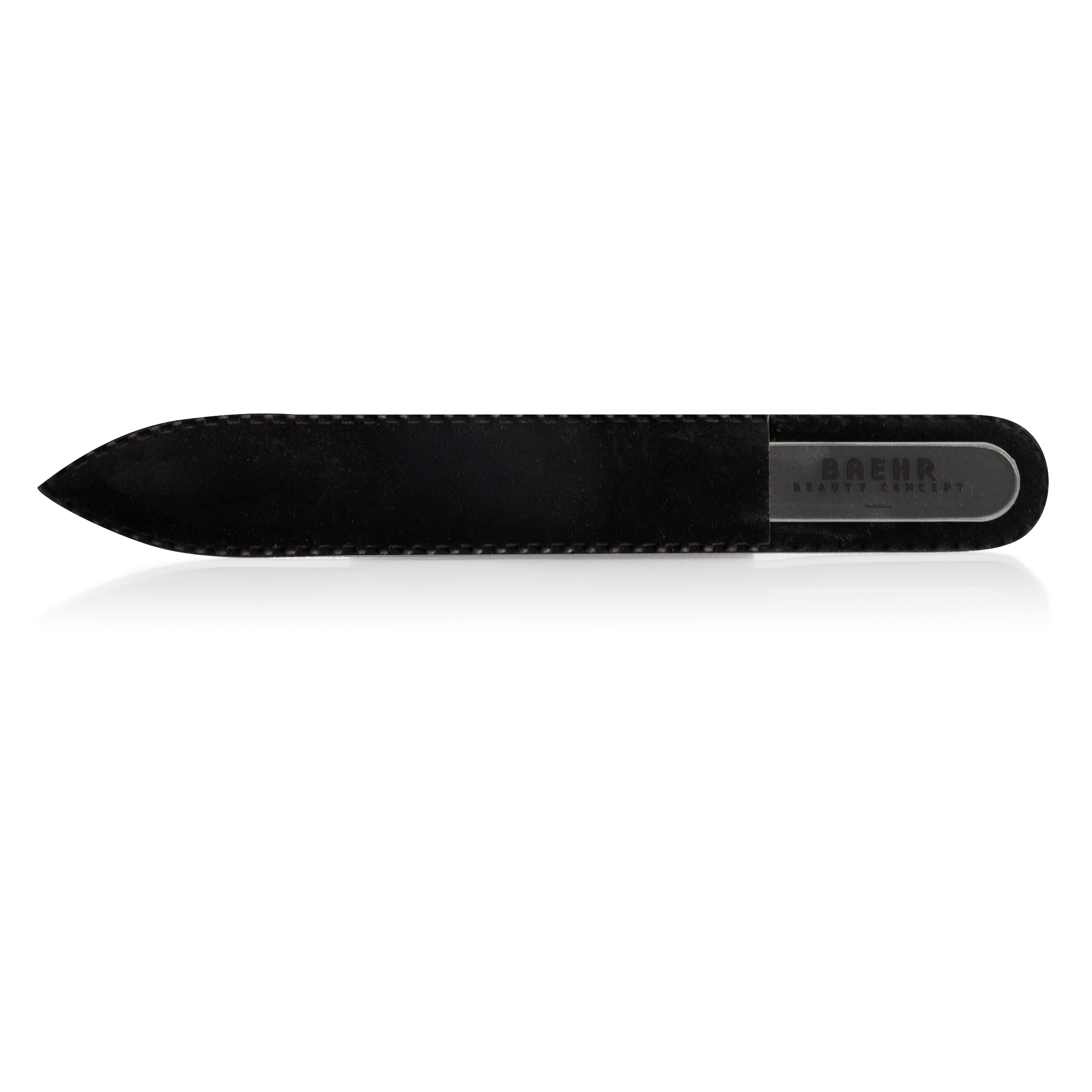 BAEHR BEAUTY CONCEPT Glasnagelfeile mit Logo, 2-seitig, 14 cm