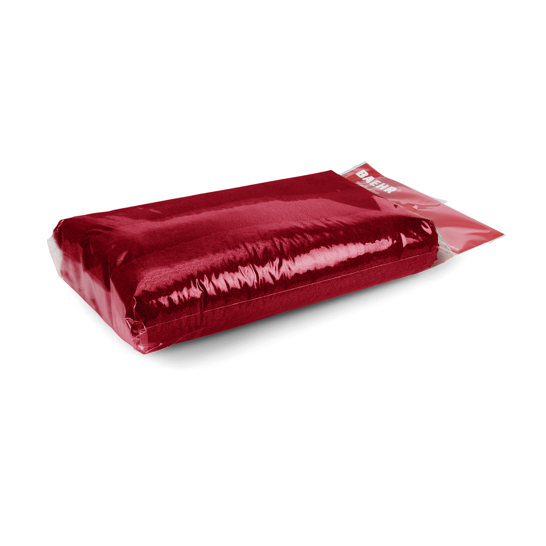 BAEHR Handtuch Standard bordeaux 90 × 40 cm, 3 Stück