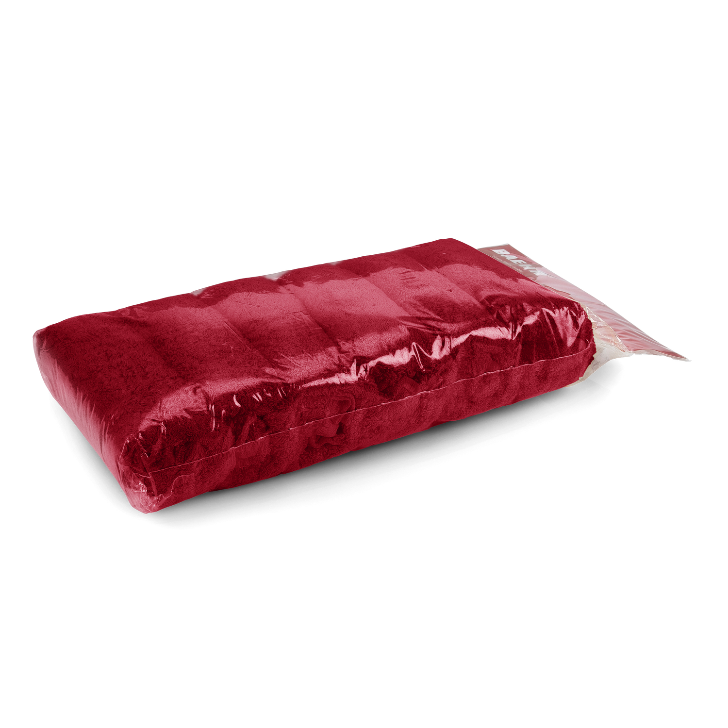 BAEHR Handtuch Superkompresse bordeaux 70 × 25 cm, 6 Stück