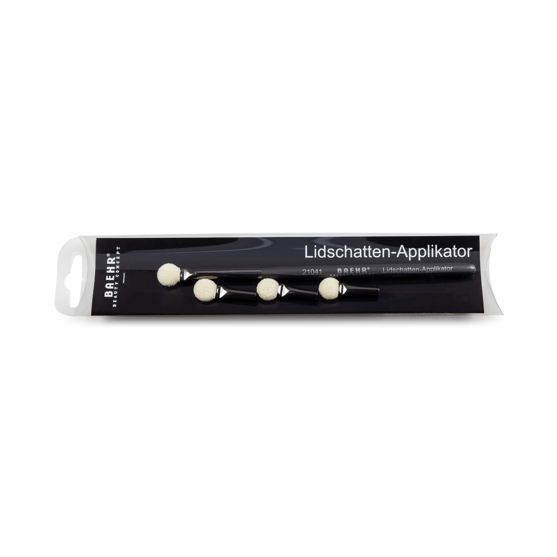 BAEHR Lidschatten-Applikator mit 3 Ersatzköpfen