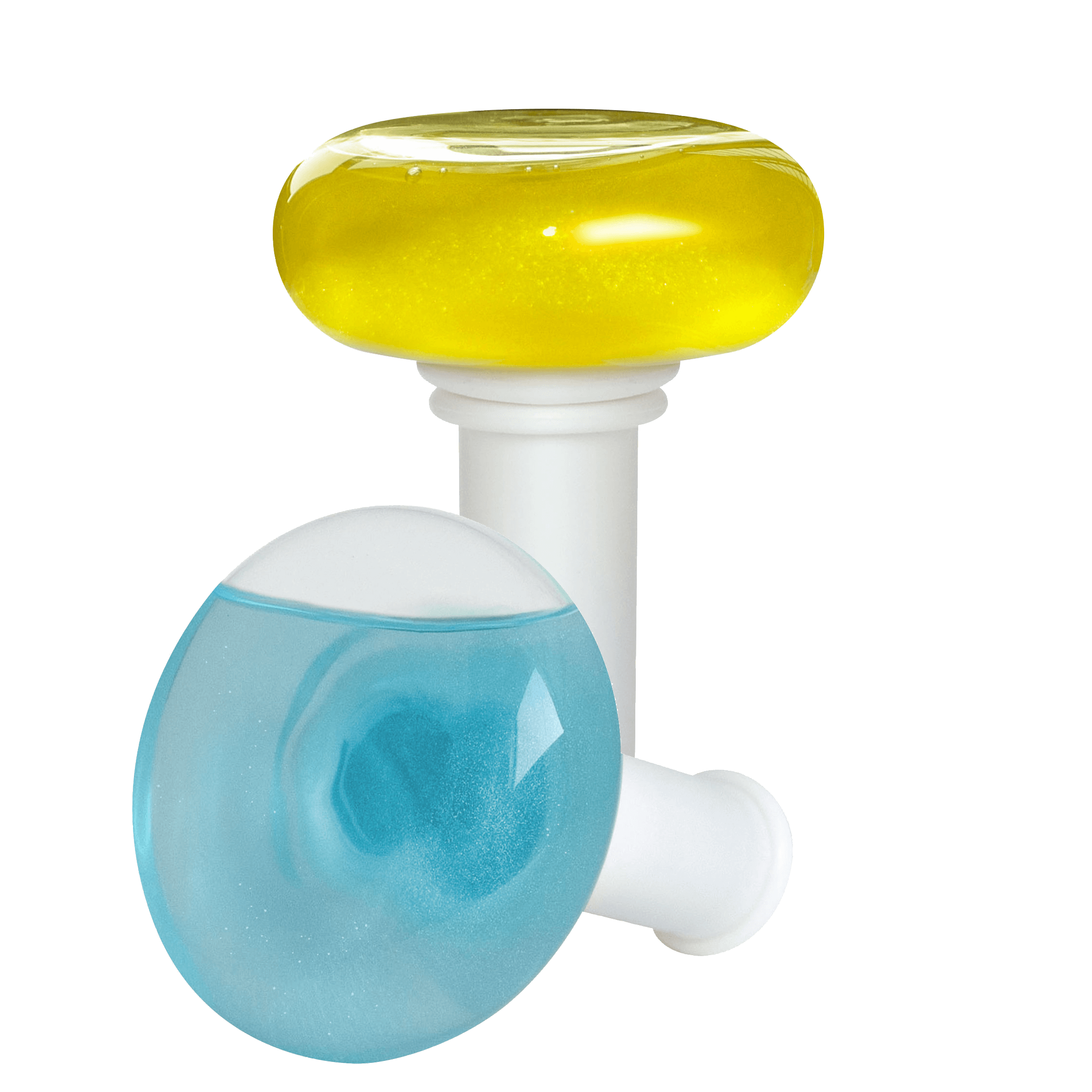 BAEHR Massagekugeln-Set GOLD und AQUA