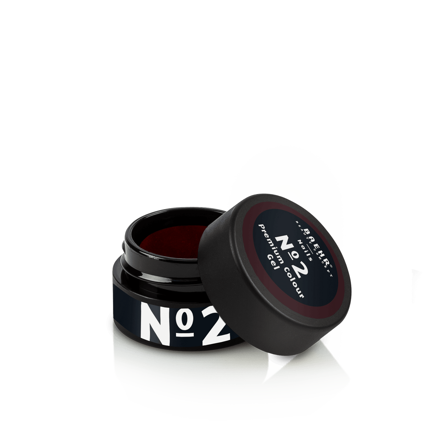 BAEHR BEAUTY CONCEPT Premium Gel No. 02 Bordeaux Noir, 5 ml