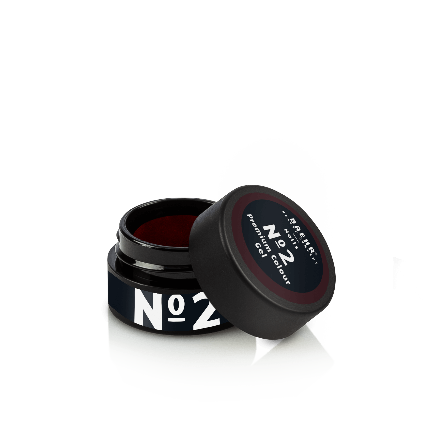 BAEHR BEAUTY CONCEPT Premium Gel No. 02 Bordeaux Noir, 5 ml