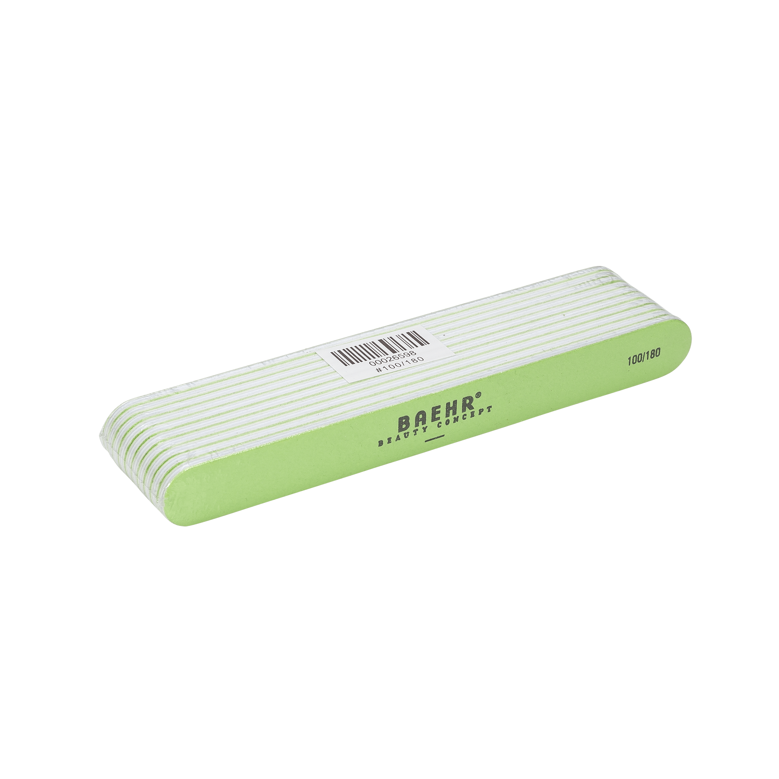 BAEHR BEAUTY CONCEPT Profifeile "MINT" Körnung 100/180 10 Stk.
