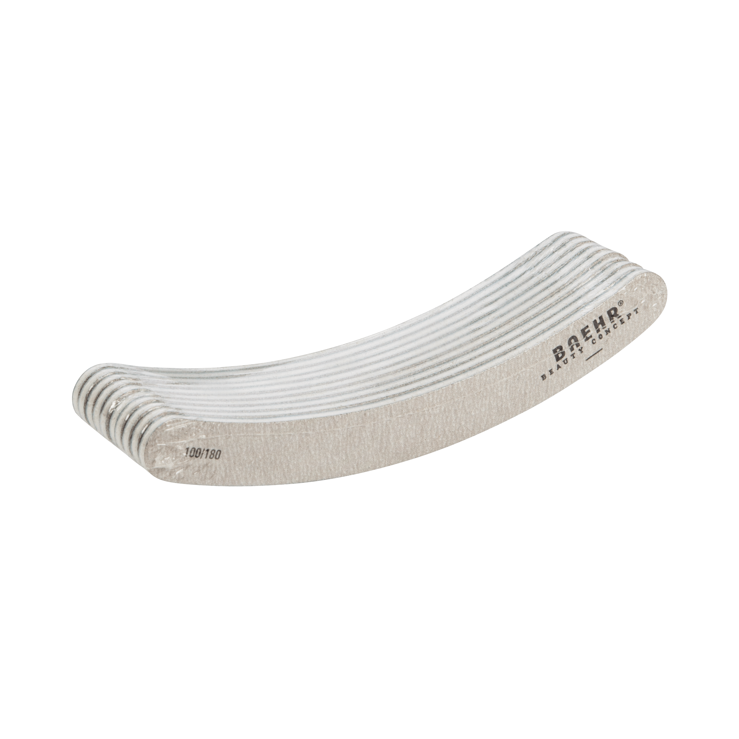 BAEHR BEAUTY CONCEPT Profifeile "ZEBRA BANANE" Körnung 100/180 10 Stk.