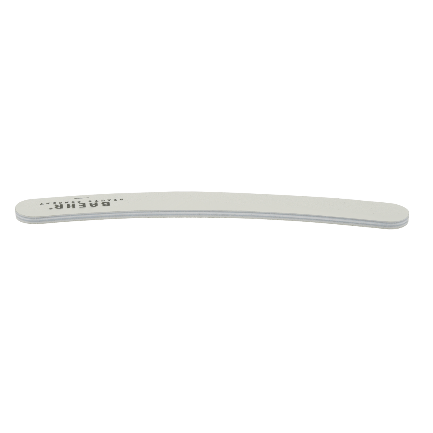 BAEHR BEAUTY CONCEPT Profifeile "BANANE" weiß mit Logo Körnung 100/180