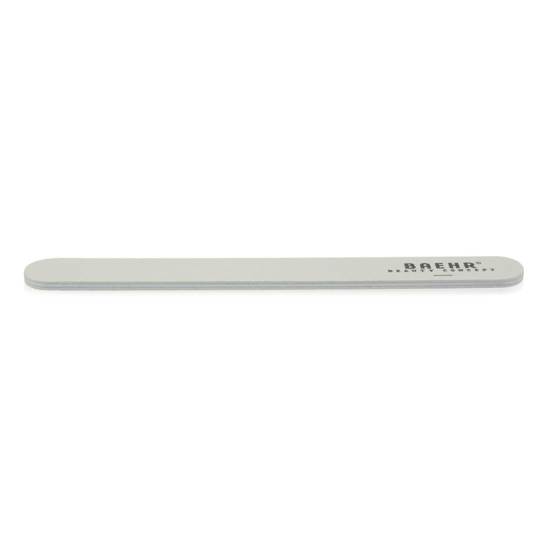 BAEHR BEAUTY CONCEPT Profifeile "WEISS" mit Logo, Körnung 100/180, Länge 18 cm, 1 Stk.