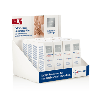 BAEHR Repair-Handcreme Thekendisplay 16 × 75 ml