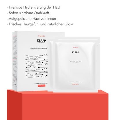 Hyaluronic Triple Action Moisturizing Sheet Mask