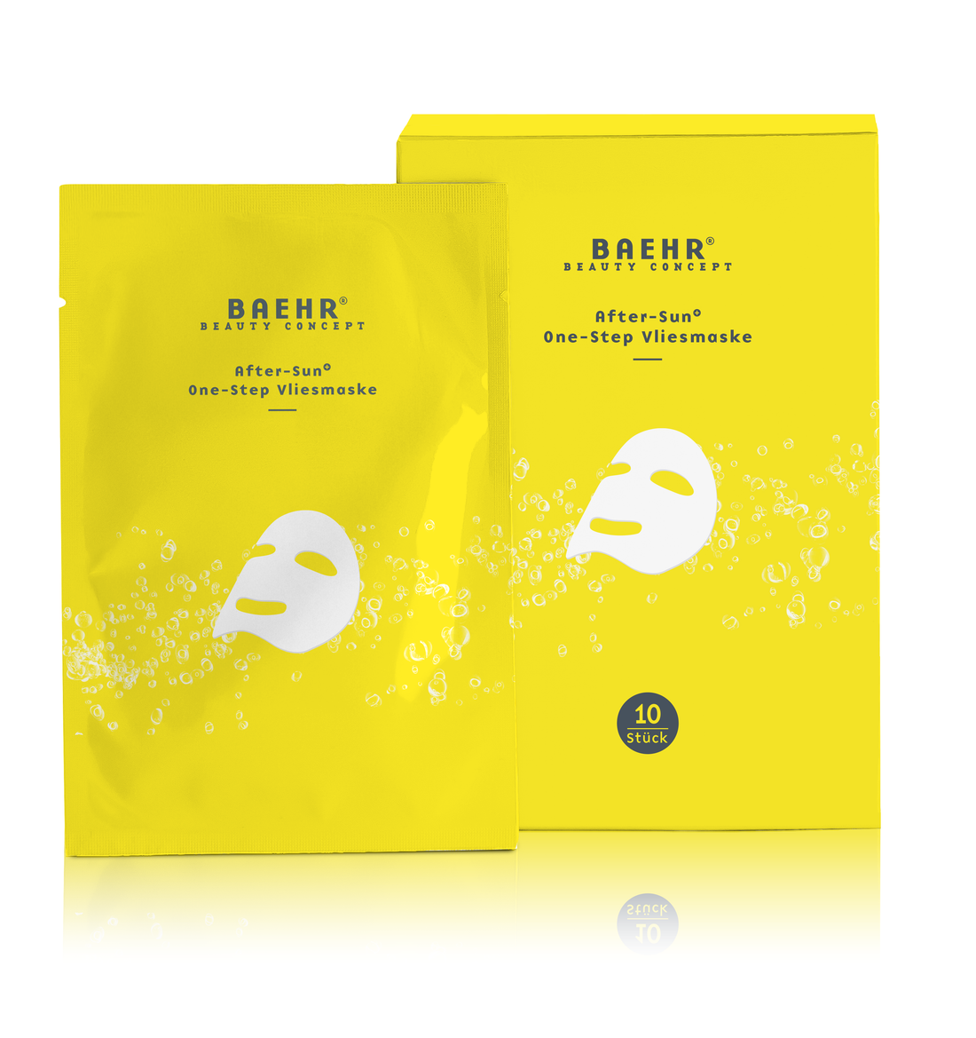 BAEHR BEAUTY CONCEPT After-Sun+ One-Step Vliesmaske 10 Stück