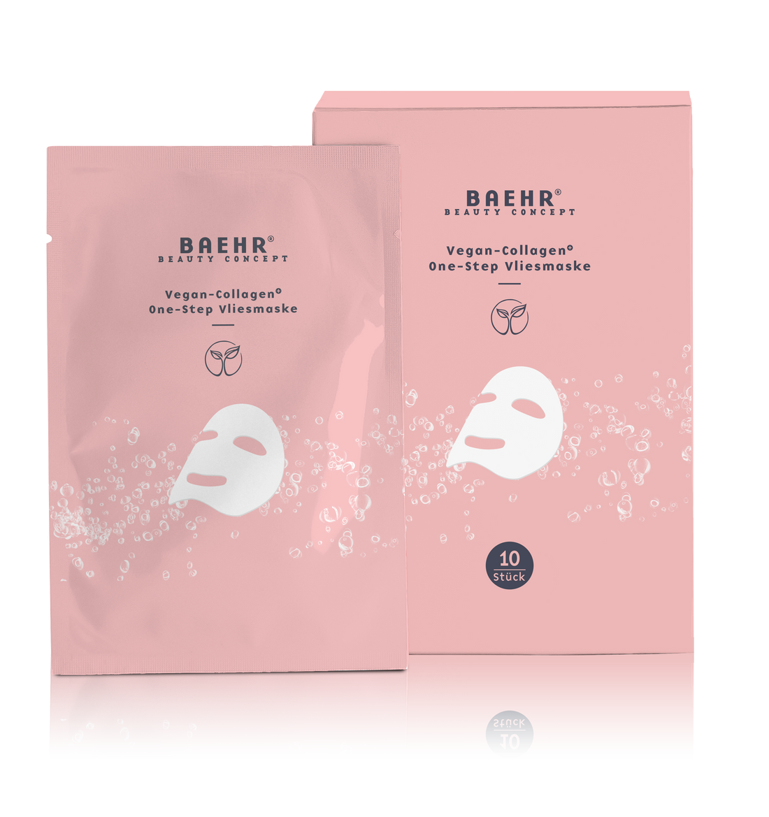 BAEHR BEAUTY CONCEPT Vegan-Collagen+ One-Step Vliesmaske 10 Stück