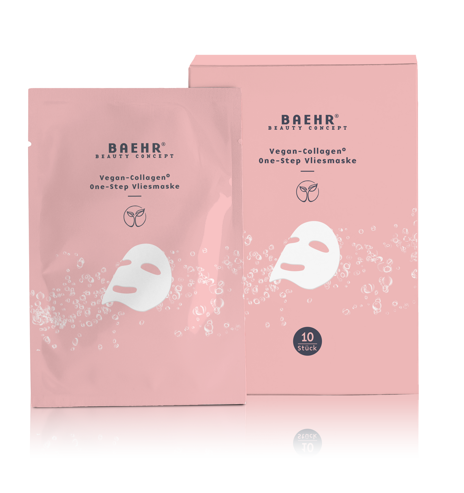 BAEHR BEAUTY CONCEPT Vegan-Collagen+ One-Step Vliesmaske 10 Stück