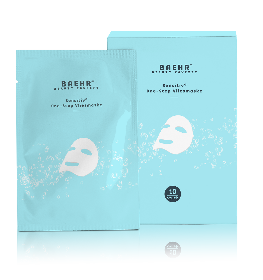 BAEHR BEAUTY CONCEPT Sensitiv+ One-Step Vliesmaske 10 Stück