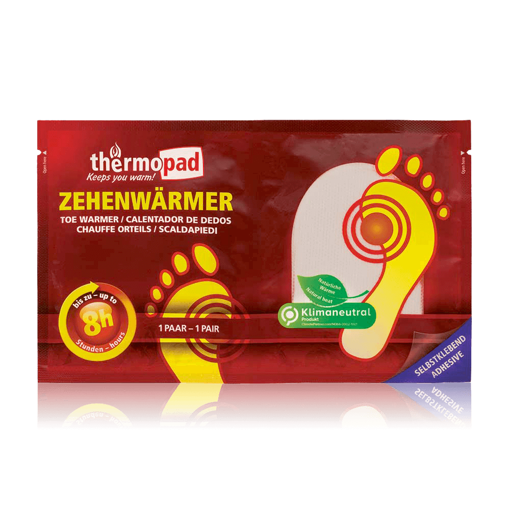 thermopad Zehenwärmer Verkaufsdisplay mit 30 Paar